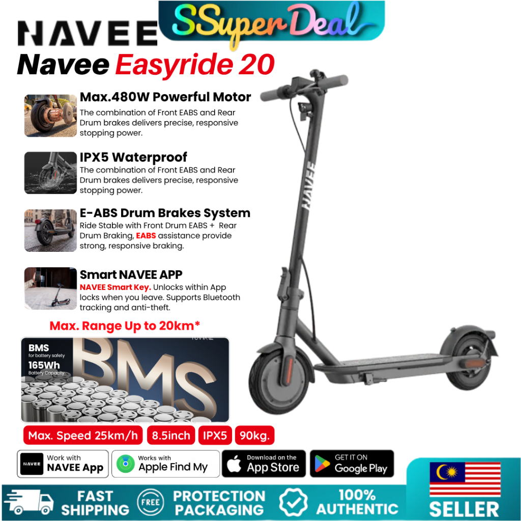 NAVEE E20 Electric Scooter