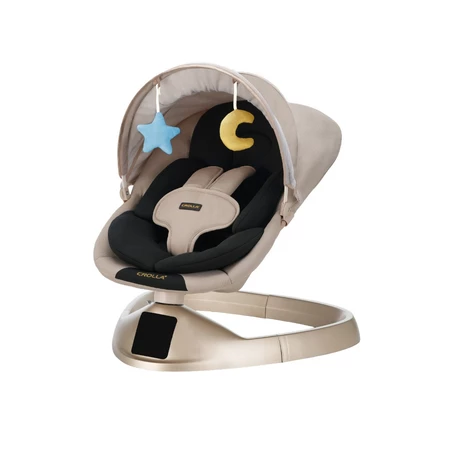 Crolla Comfeo Upgraded Version Baby Swing with Smart Sound Detection