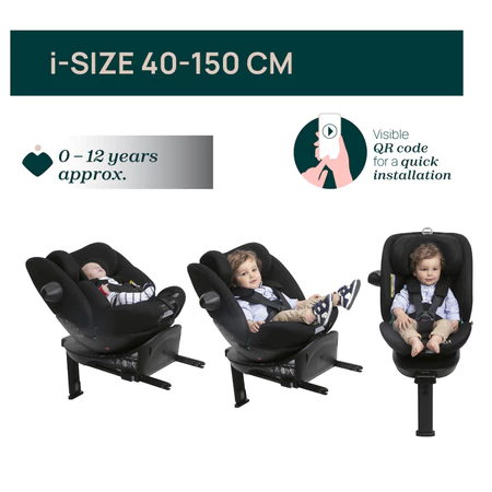 Chicco Everone I-Size B.Car Seat - Suitable from Newborn to 150cm - Image 2