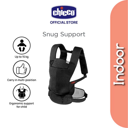 Chicco Snug Support Baby Carrier - Black