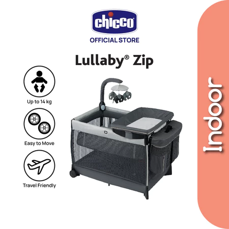 Chicco Lullaby Zip Cot / Playard