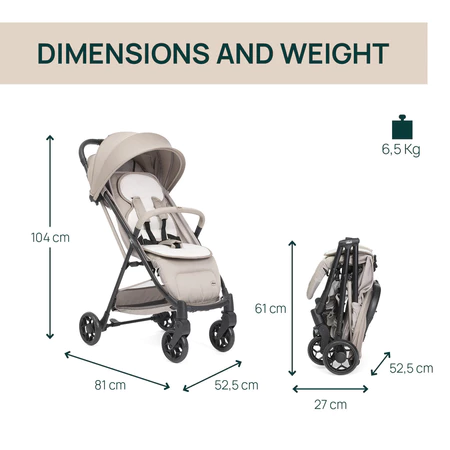 Chicco Taormina Lightweight One Hand Fold Stroller - Suitable From 0 to 22kg - Image 3