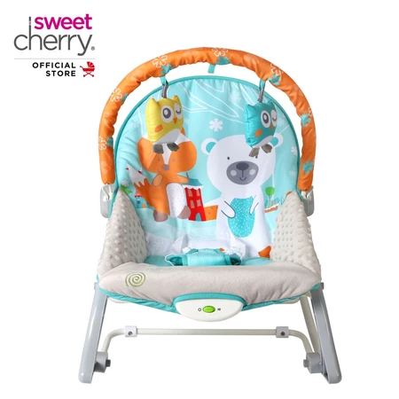 Sweet Cherry Infant to Toddler Rocker Swing Bouncer Chair - Image 3