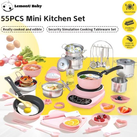 Lemonu Baby Real Kitchen Set