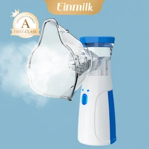 Einmilk Portable Nebulizer Medication Inhaler Ultrasonic Spray Nebulizer For Kids Adults & Pets HNEB