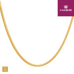 Oro Italia 916 Yellow Gold Necklace GC31390524(060)