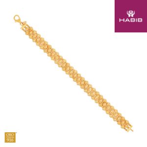 Oro Italia 916 Yellow Gold Bracelet GW54811225(Y)