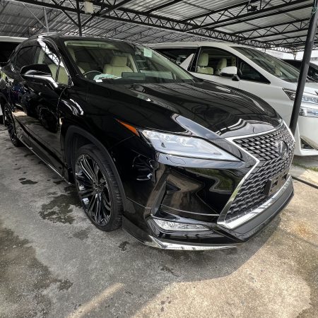 LEXUS RX450H VERSION L 4WD / BLACK / 2021