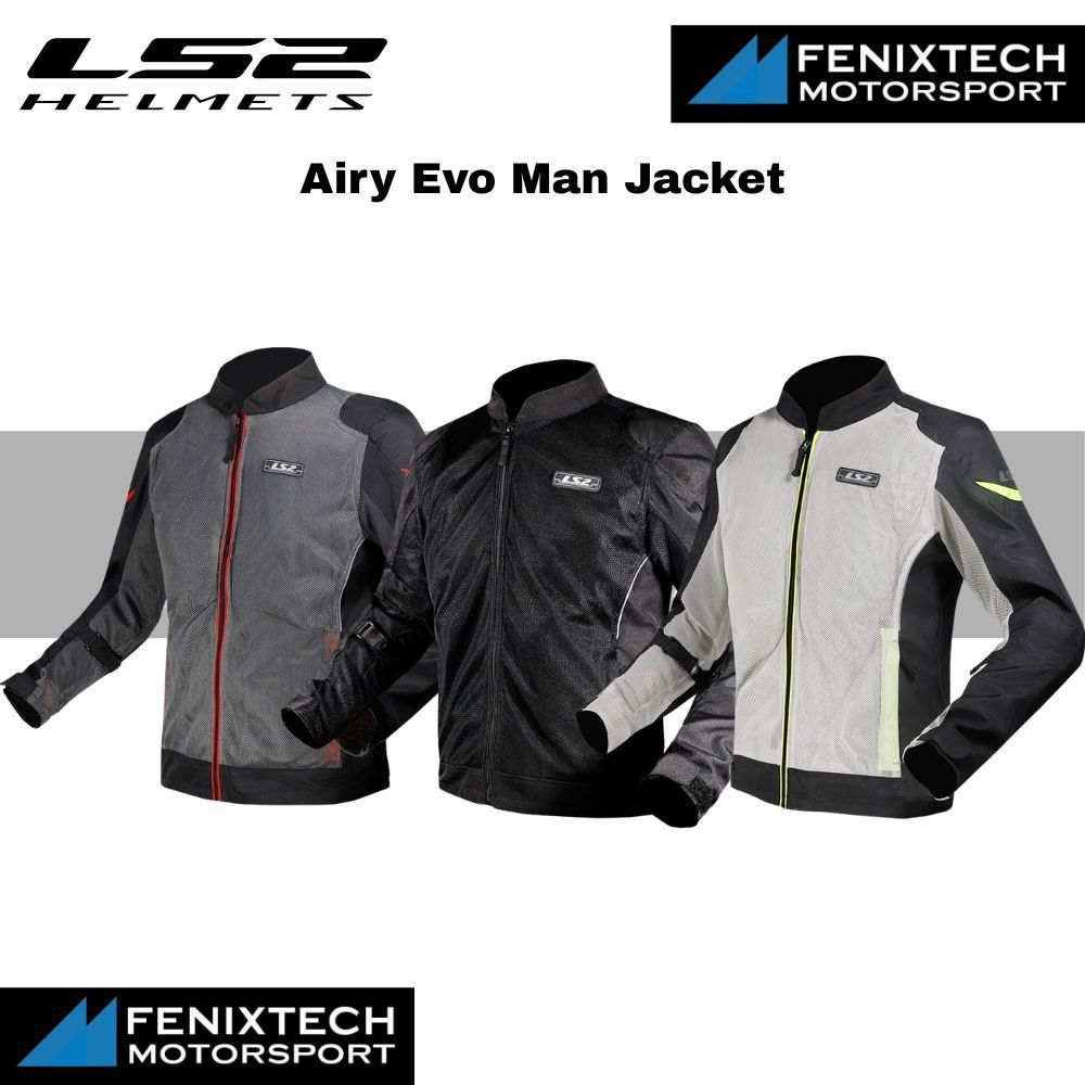 LS2 Airy Evo Man Motorcycle Jacket 100% Original