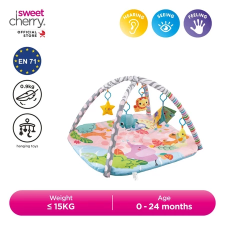 Sweet Cherry Baby Activity Gym Floor Toys Playmat & Playgym JL640 Wonderland Playmat