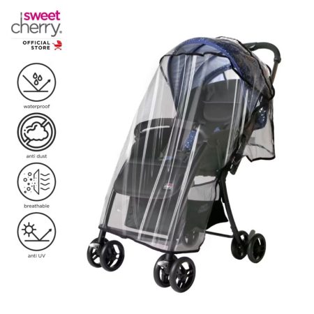 Sweet Cherry Universal Waterproof Stroller Rain Cover For Baby Stroller Pushchair