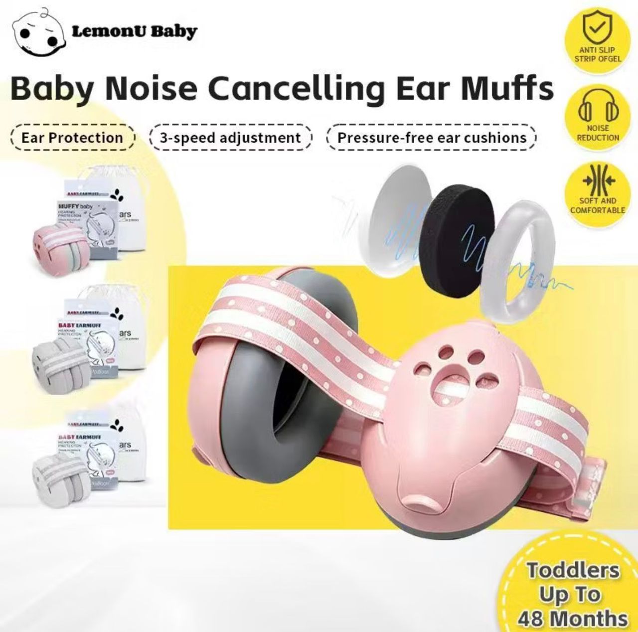 LemonU Baby Earmuff