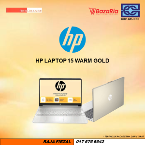 [RO] HP Laptop 15 / 15.6 FHD / R7-5825U / 12GB D4 / 512GB SSD / AMD RADEON / W11 / 2 YR OS WARM GOLD