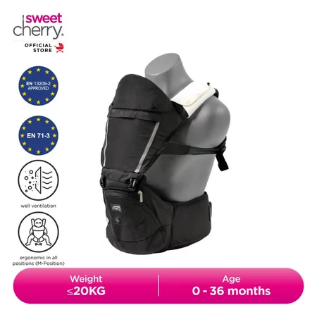 Sweet Cherry Lightweight Foldable Aluminum Hip Seat Carrier