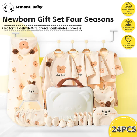 LemonU Baby Pakaian Baru Lahir Set