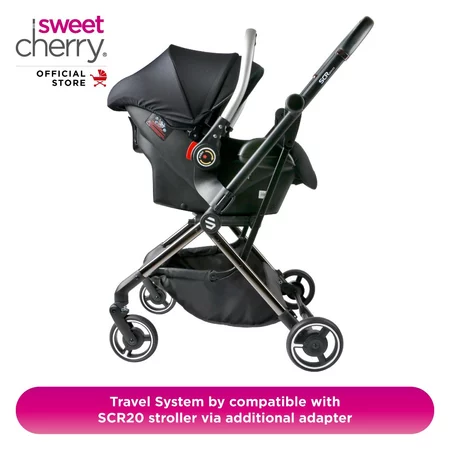 Sweet Cherry Group 0+ Rearward Facing Infant Baby Carrier Car Seat - Image 2