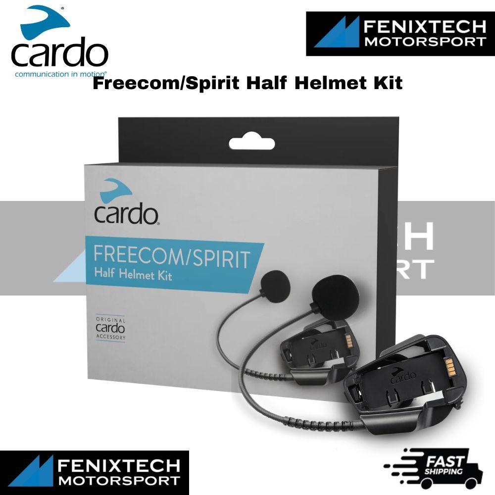 CARDO Half Helmet Kit for Packtalk Edge /Freecom Spirit /Packtalk Line 100% Original - Image 4