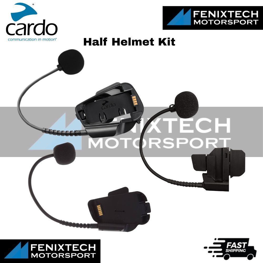 CARDO Half Helmet Kit for Packtalk Edge /Freecom Spirit /Packtalk Line 100% Original - Image 5