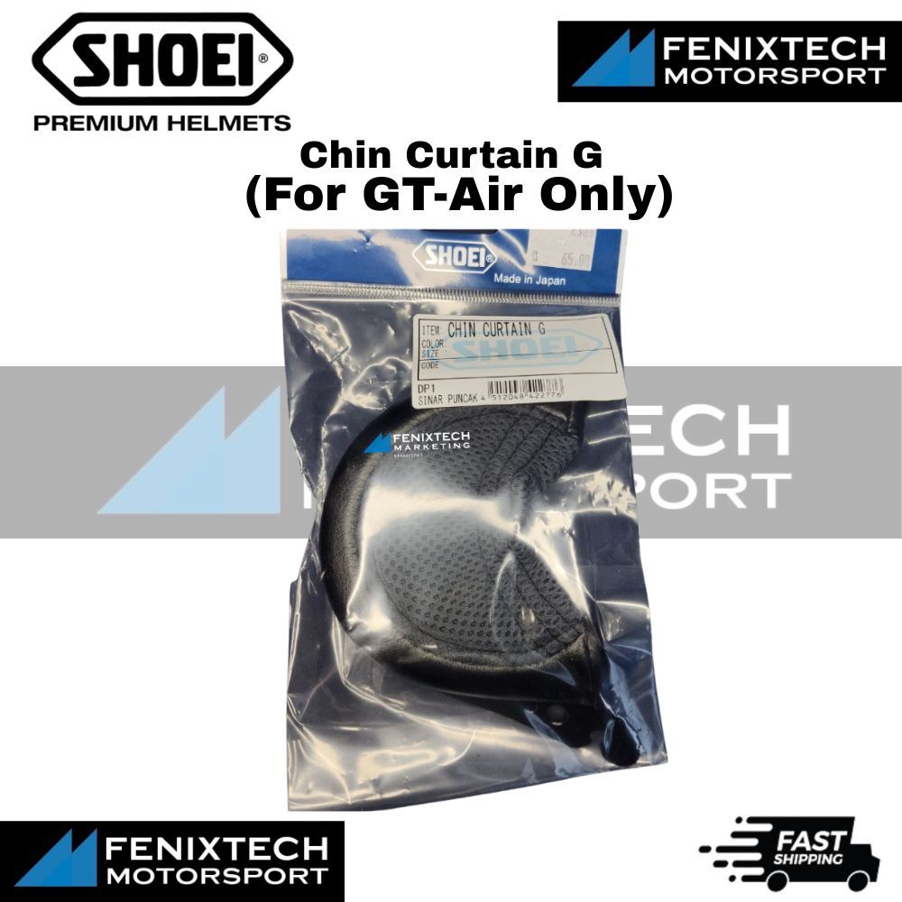 SHOEI Chin Curtain G ( For GT-Air Only ) Motorcycle Helmet Padding 100% Original - Image 3