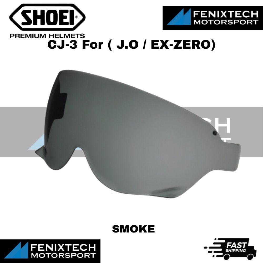 SHOEI Visor CJ-3 Anti-Fog Lens Motorcycle Helmet Visor for J.O / EX-ZERO 100% Original - Image 2