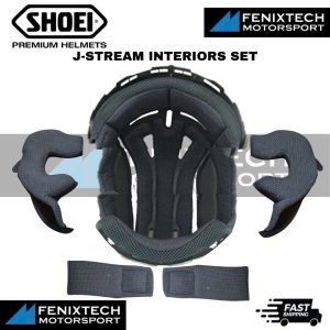 SHOEI J-Stream Motorcycle Helmet Padding Full Set ( For J-Force 2/3 Only ) 100% Original