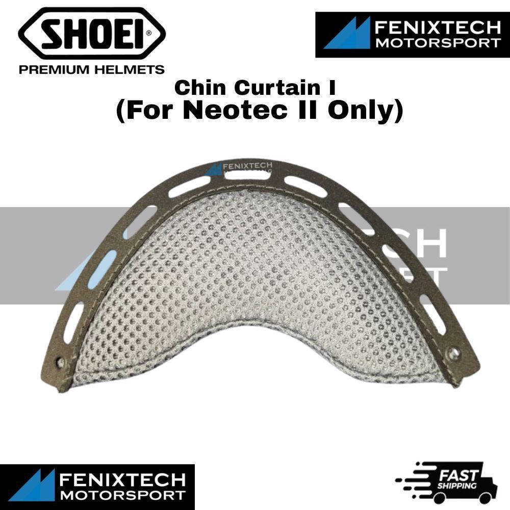 SHOEI Chin Curtain I ( For Neotec II Only ) Motorcycle Helmet Padding 100% Original - Image 2