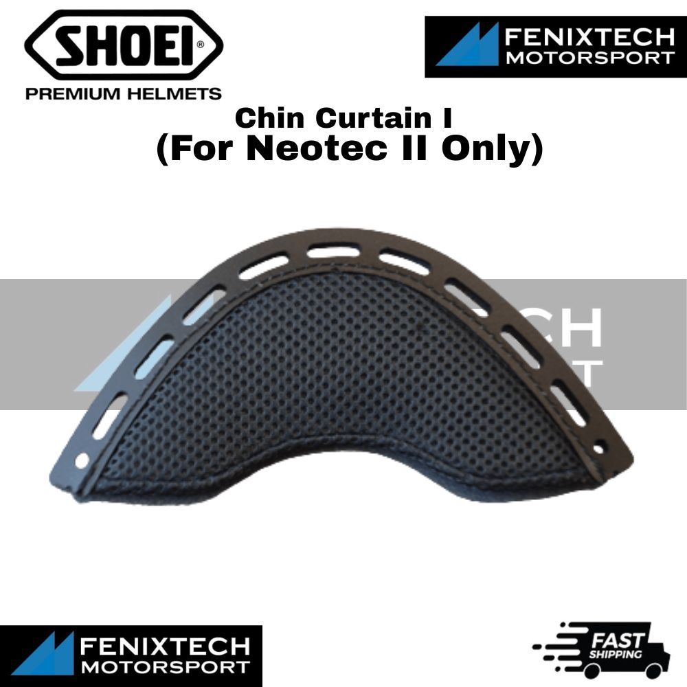 SHOEI Chin Curtain I ( For Neotec II Only ) Motorcycle Helmet Padding 100% Original