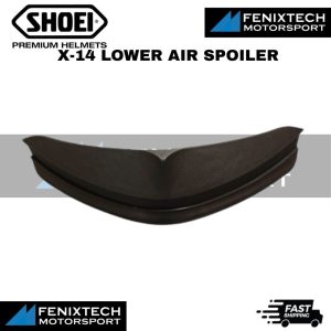 SHOEI X-14 Lower Air Spoiler Motorcycle Helmet Aerodynamic Vent Wing Part 100% Original