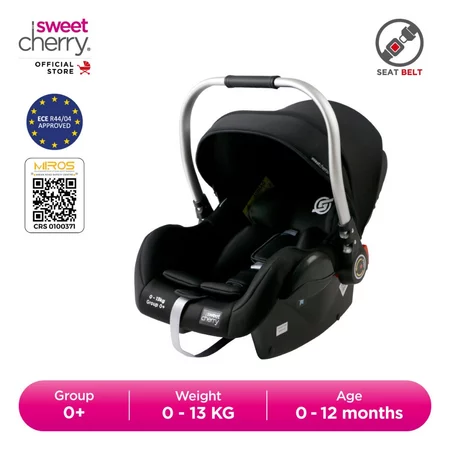 Sweet Cherry Group 0+ Rearward Facing Infant Baby Carrier Car Seat