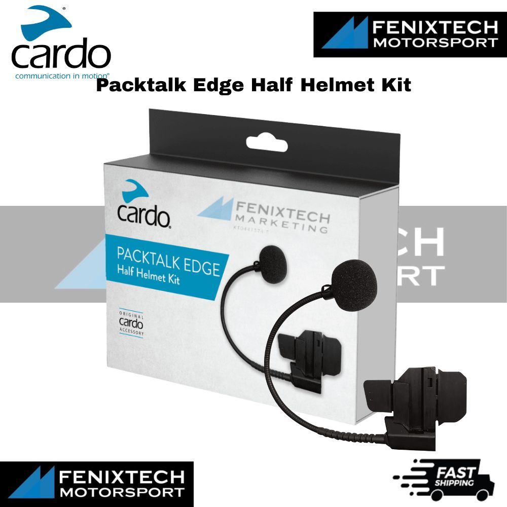 CARDO Half Helmet Kit for Packtalk Edge /Freecom Spirit /Packtalk Line 100% Original - Image 3