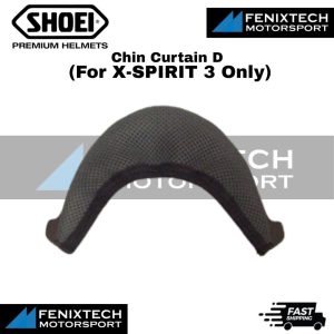 SHOEI Chin Curtain D ( For X-SPIRIT 3 Only ) Motorcycle Helmet Padding 100% Original