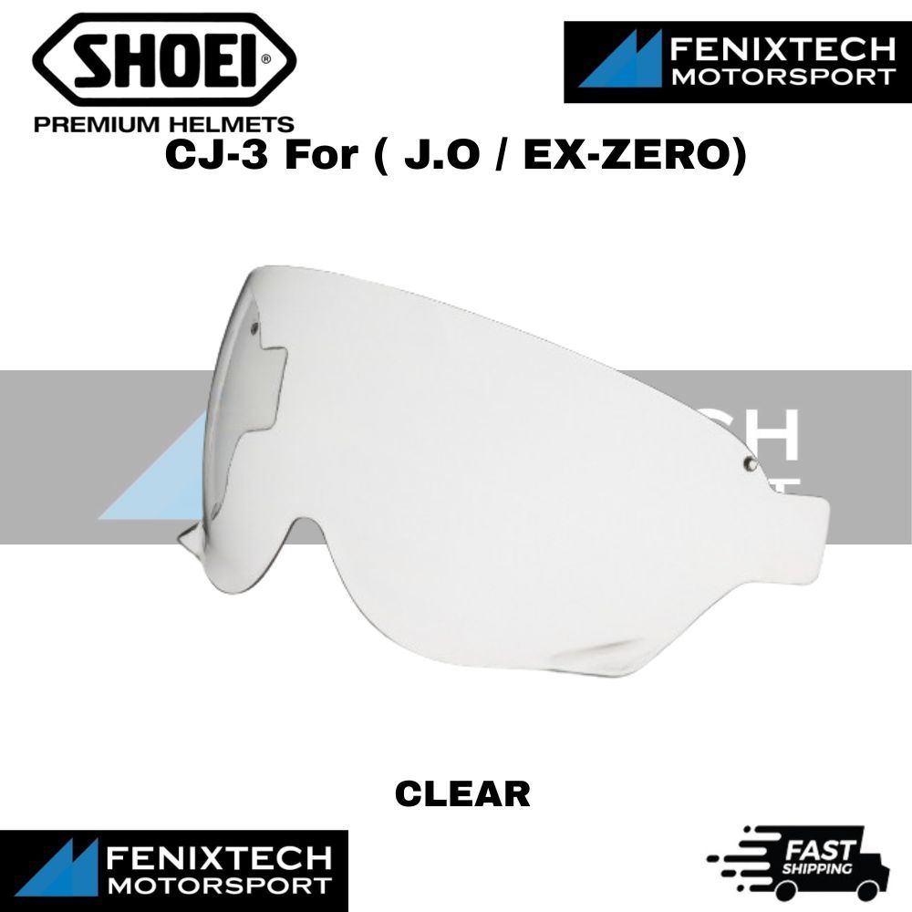 SHOEI Visor CJ-3 Anti-Fog Lens Motorcycle Helmet Visor for J.O / EX-ZERO 100% Original - Image 4