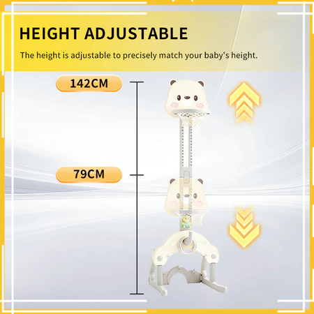 LemonU Baby Adjustable Basketball Frame Toys - Image 3