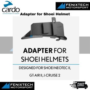 CARDO Helmet Adapter for Shoei Helmet Intercom Mount Bracket 100% Original