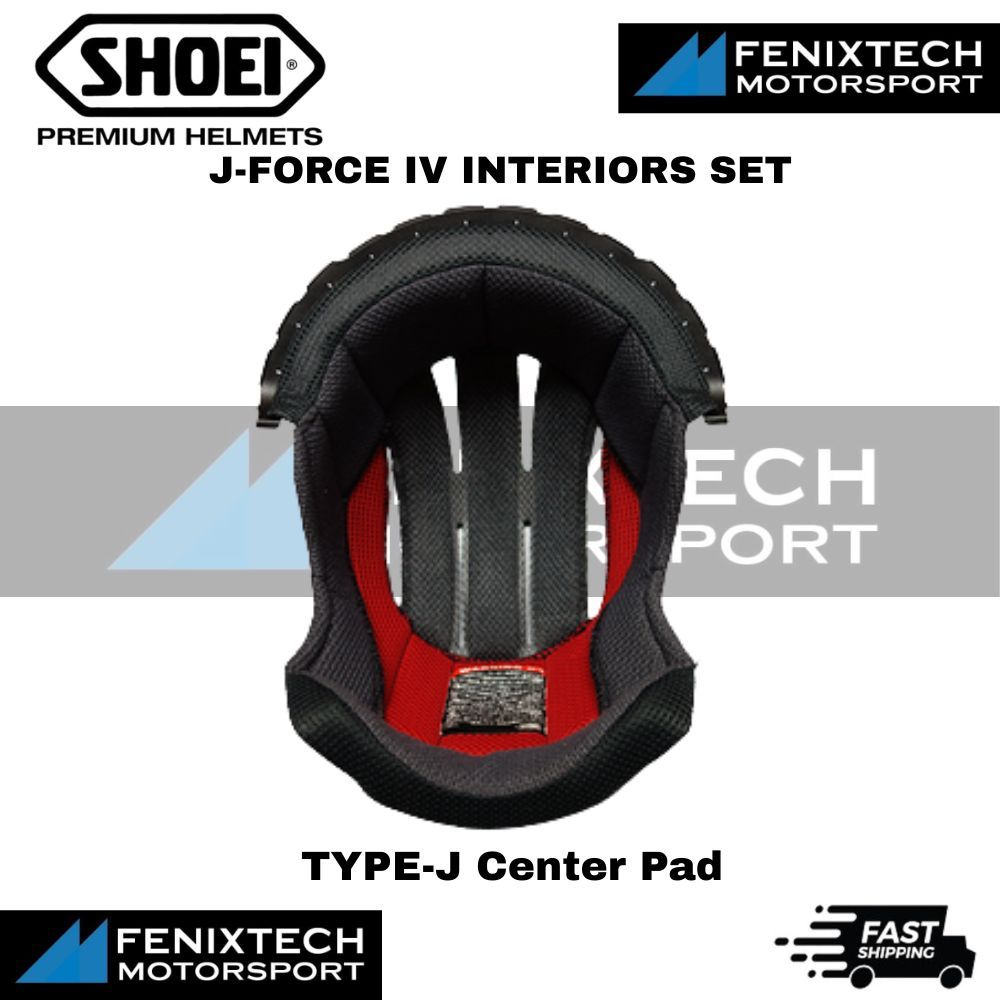SHOEI J-Force 4 Interiors Set Motorcycle Helmet Padding Full Set ( For J-Force 4 Only ) 100% Original - Image 2
