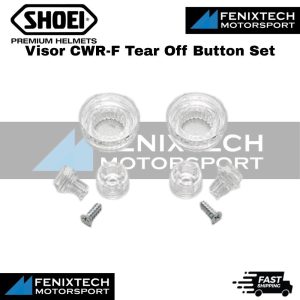 SHOEI Visor CWR-F Tear Off Button Set Motorcycle Helmet Replacement Parts 100% Original