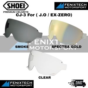 SHOEI Visor CJ-3 Anti-Fog Lens Motorcycle Helmet Visor for J.O / EX-ZERO 100% Original