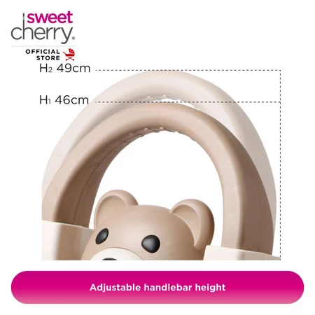 Sweet Cherry Sit-to-Stand Multi-Function Learning Walker Teddy - Image 2