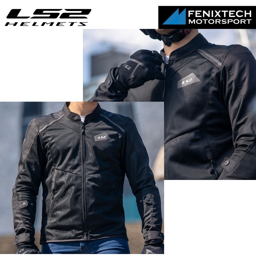 LS2 Breeze Man Motorcycle Riding Jacket Summer Riding Jacket 100% Original - Image 2