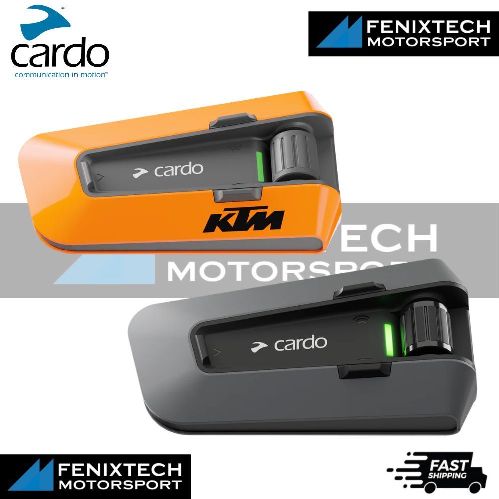 CARDO Packtalk Edge / Packtalk Edge KTM Motorcycle Bluetooth Communication System Headset Intercom 100% Original - Image 2