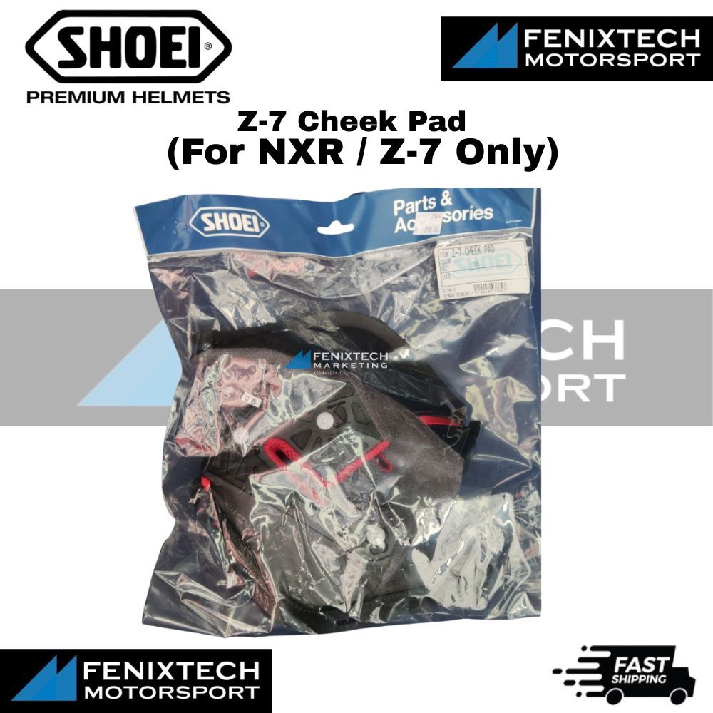 SHOEI Z-7 Cheek Pad ( For NXR / Z-7 Only ) Motorcycle Helmet Padding 100% Original - Image 4