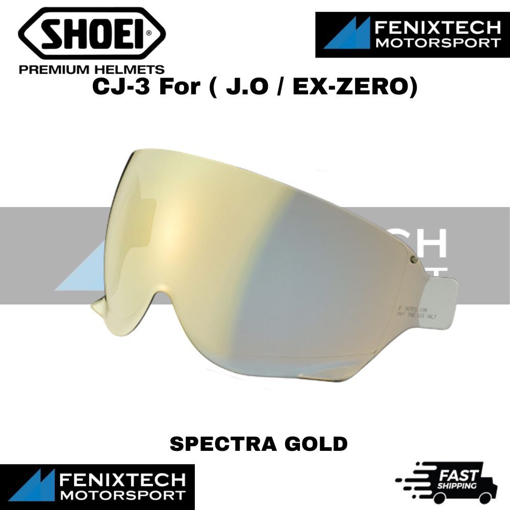SHOEI Visor CJ-3 Anti-Fog Lens Motorcycle Helmet Visor for J.O / EX-ZERO 100% Original - Image 3