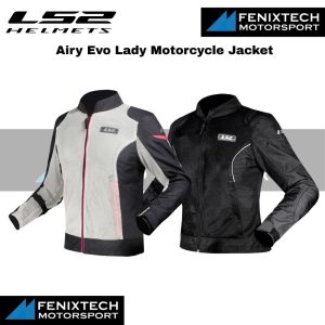 LS2 Airy Evo Lady Motorcycle Jacket 100% Original
