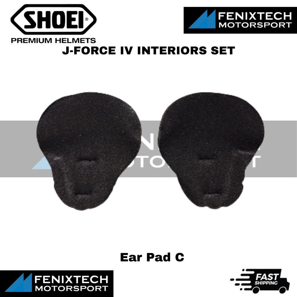 SHOEI J-Force 4 Interiors Set Motorcycle Helmet Padding Full Set ( For J-Force 4 Only ) 100% Original - Image 4