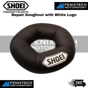 SHOEI Repair Doughnut with White Logo Motorcycle Helmet Replacement Parts 100% Original