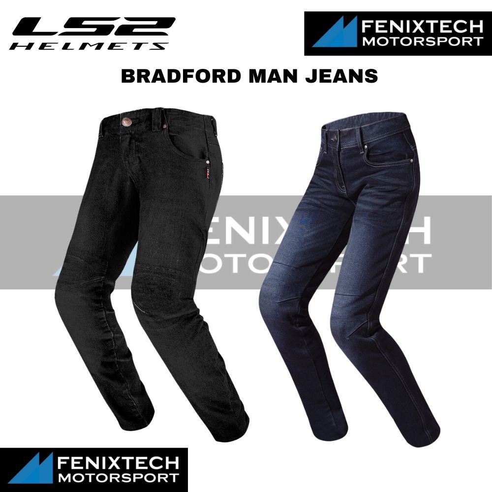 LS2 Bradford Man Jeans Motorcycle Stylish Slim Cut Jeans 100% Original