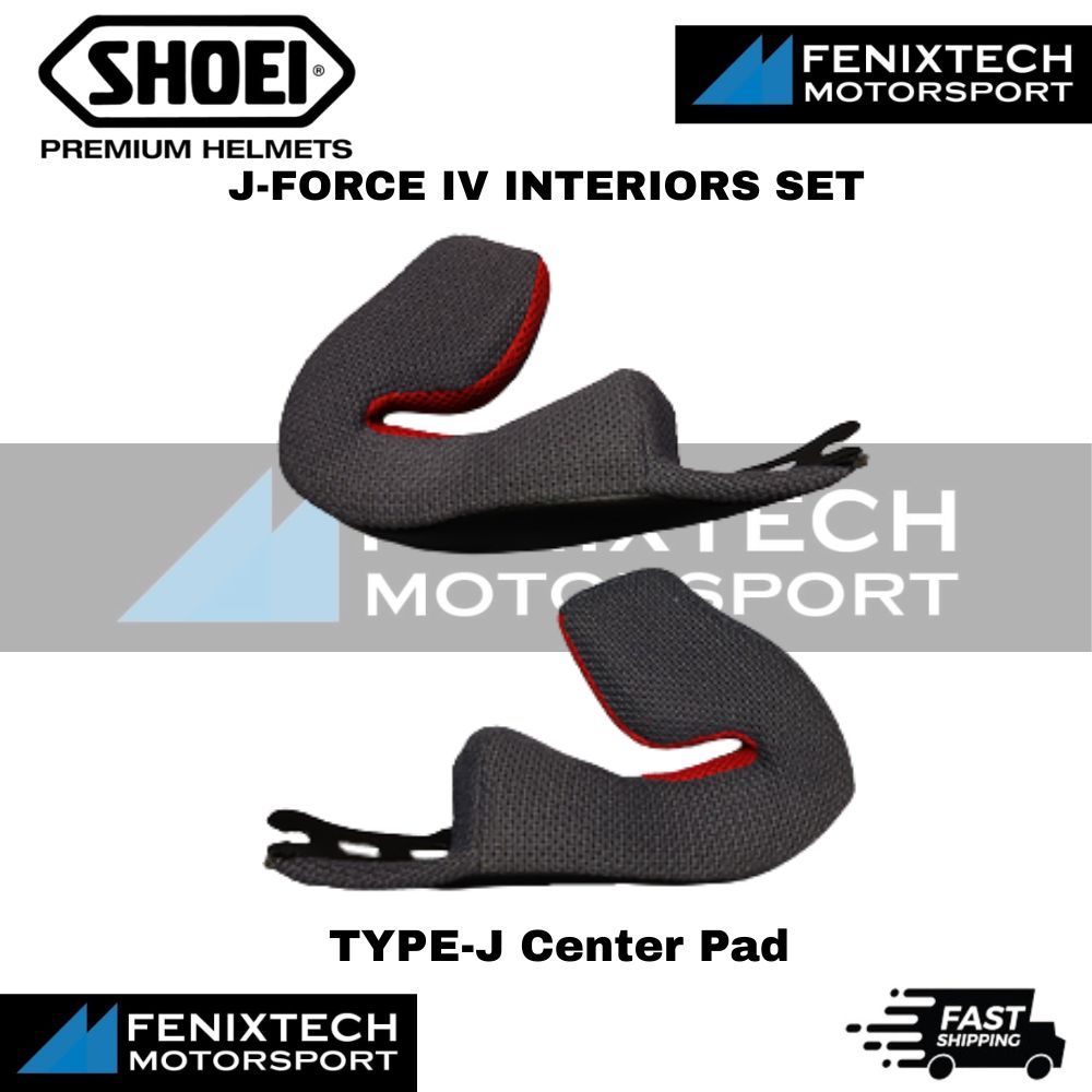 SHOEI J-Force 4 Interiors Set Motorcycle Helmet Padding Full Set ( For J-Force 4 Only ) 100% Original - Image 3