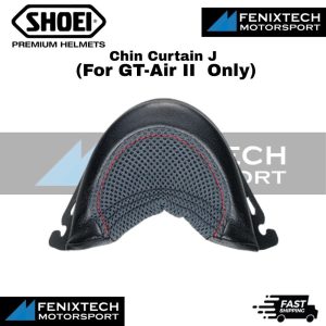 SHOEI Chin Curtain J ( For GT-Air II Only ) Motorcycle Helmet Padding 100% Original