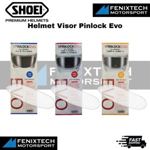 SHOEI Pinlock Evo Lens Anti Fog Motorcycle Helmet Visor 100% Original