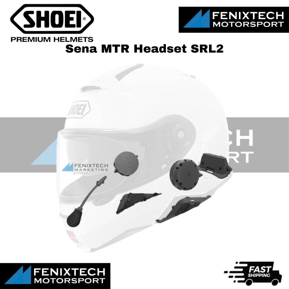 SHOEI Sena MTR Headset SRL2 Bluetooth Communication System For GT-Air 2/Neotec 2 100% Original - Image 2